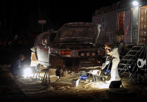 Белорусская команда на ралли Дакар-2009. Фото - Getty Images
